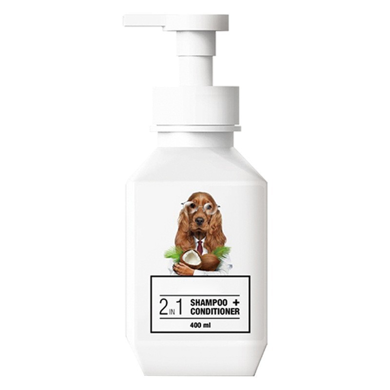 宠物沐浴露500ml定制 狗狗猫咪清洁留香祛味柔顺宠物香波浴液加工图5