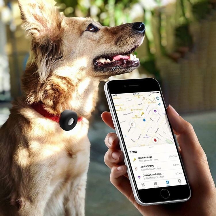 定制苹果airtag保护套亚马逊airtag硅胶套猫项圈安全扣猫咪项