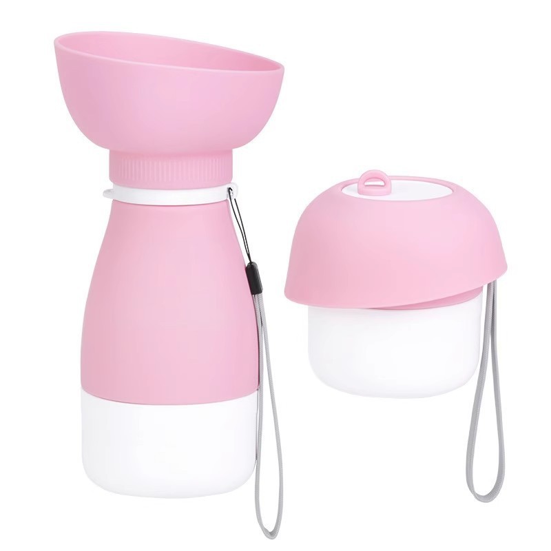 户外便携超大容量饮水器折叠硅胶喂水狗狗喝水碗水粮宠物用品图5