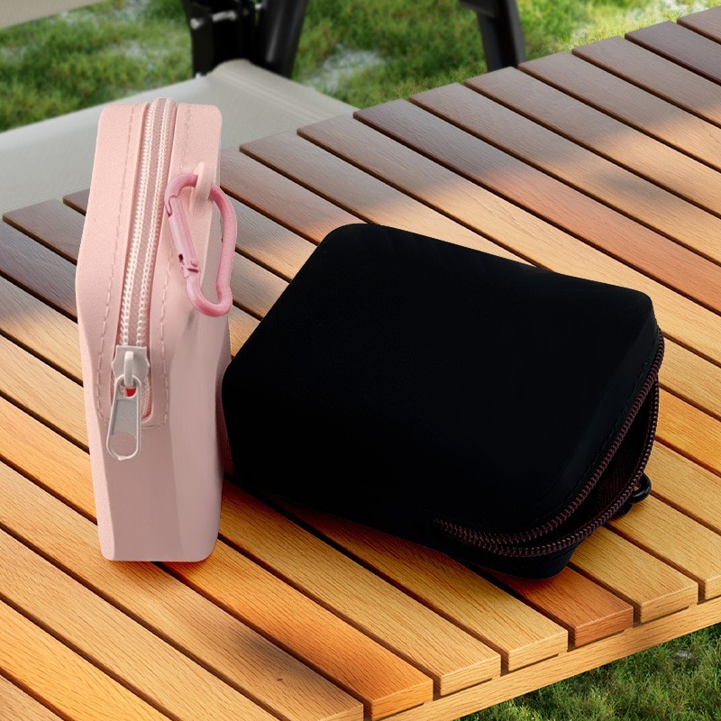 便携硅胶狗粮包户外训犬包防水硅胶大容量狗粮包随身装狗粮零食袋图2