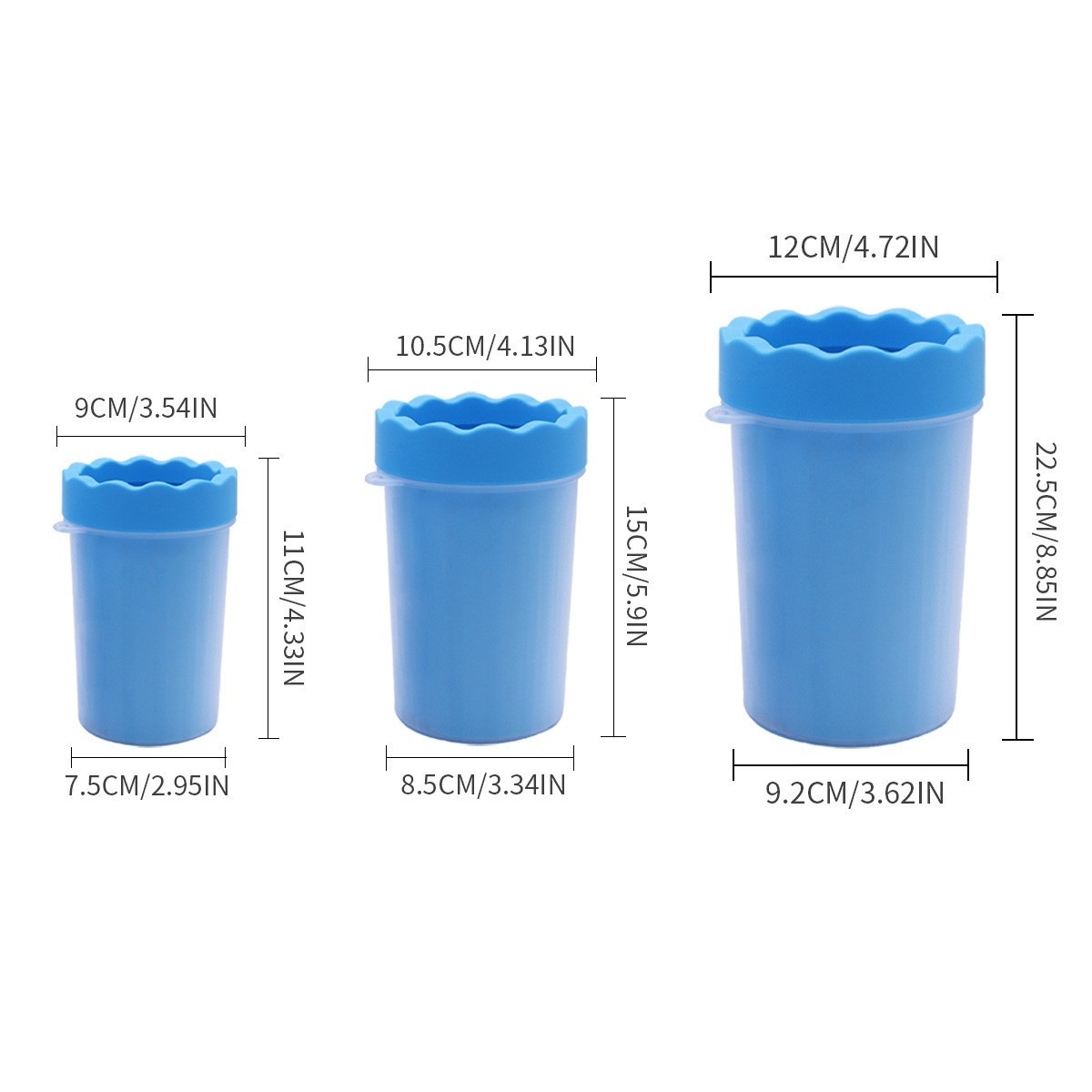 跨境宠物洗脚杯子免洗手套套装猫咪狗狗通用用品大全清洁神器美容图3