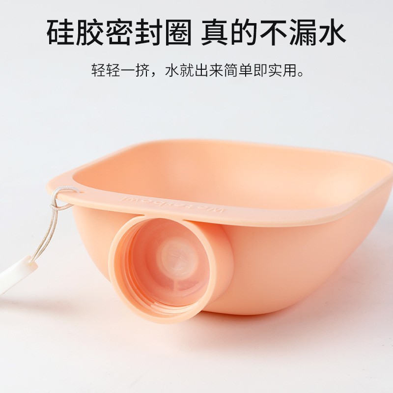 跨境宠物饮水器户外方便携带水杯插上随时随地让狗饮水便携式图3