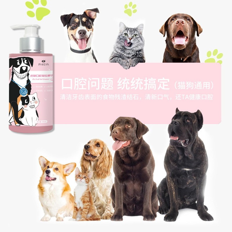 猫咪狗狗牙齿护理去口臭宠物专用口腔凝胶精华定制贴牌OEM图3
