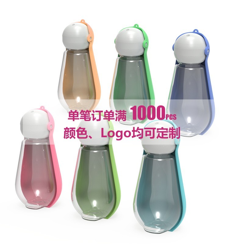 工厂定制宠物饮水器户外遛狗水杯猫狗便携水壶专利宠物随行杯图3