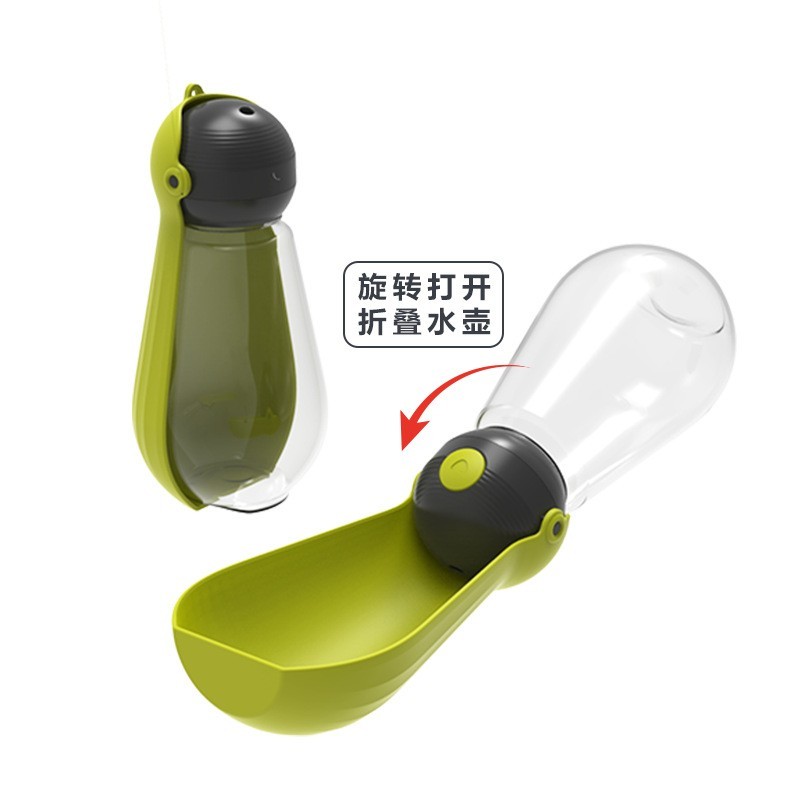 工厂定制宠物饮水器户外遛狗水杯猫狗便携水壶专利宠物随行杯图2