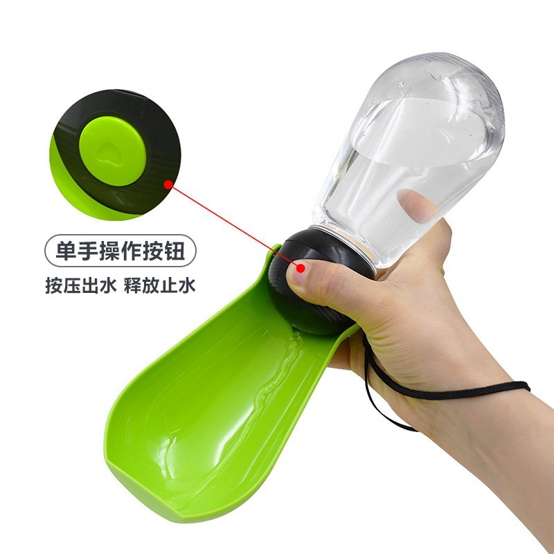 工厂定制宠物饮水器户外遛狗水杯猫狗便携水壶专利宠物随行杯图4
