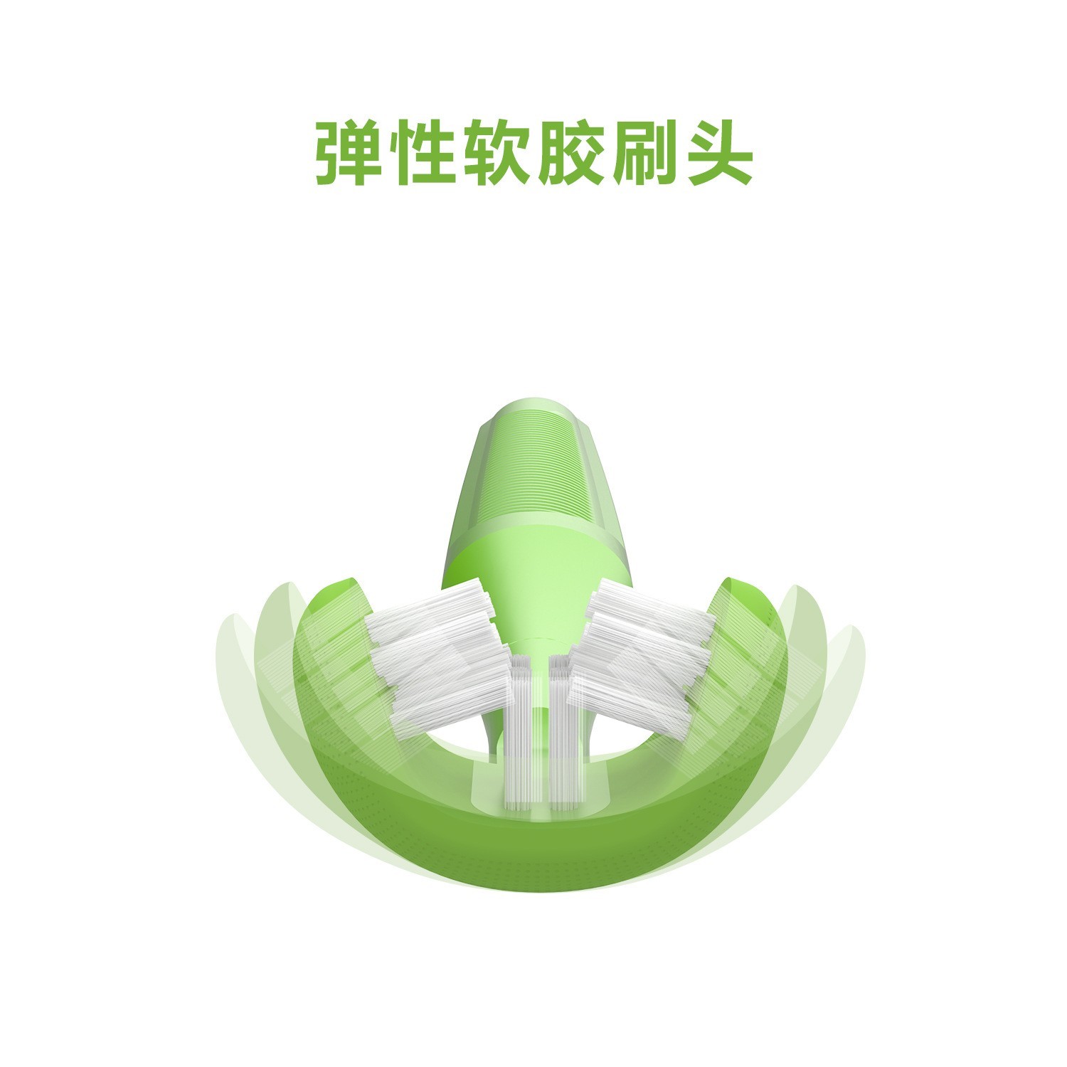 宠物牙刷猫咪狗狗三头洁牙3D立体U型三面全包裹刷牙口腔清洁用品图5