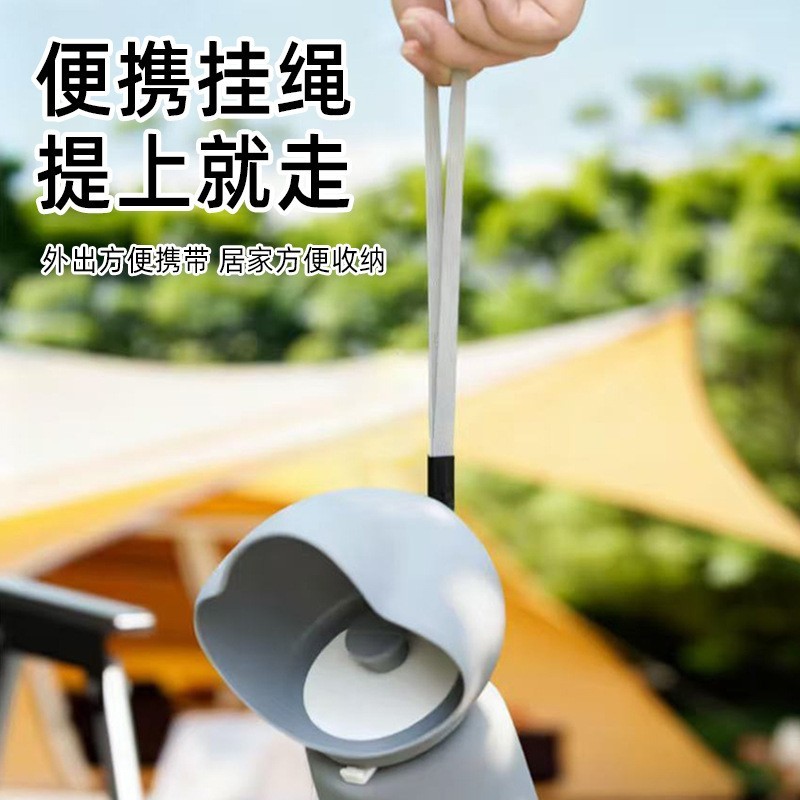 定制狗狗外出水杯户外折叠水杯喝水杯可挂式随行杯宠物饮水神器图2