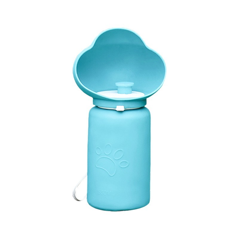 定制狗狗外出水杯户外折叠水杯喝水杯可挂式随行杯宠物饮水神器图5