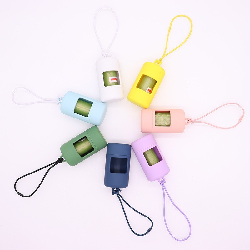 定制宠物垃圾袋 分配器捡屎袋加厚可降解一次性猫砂袋狗狗拾便袋图4