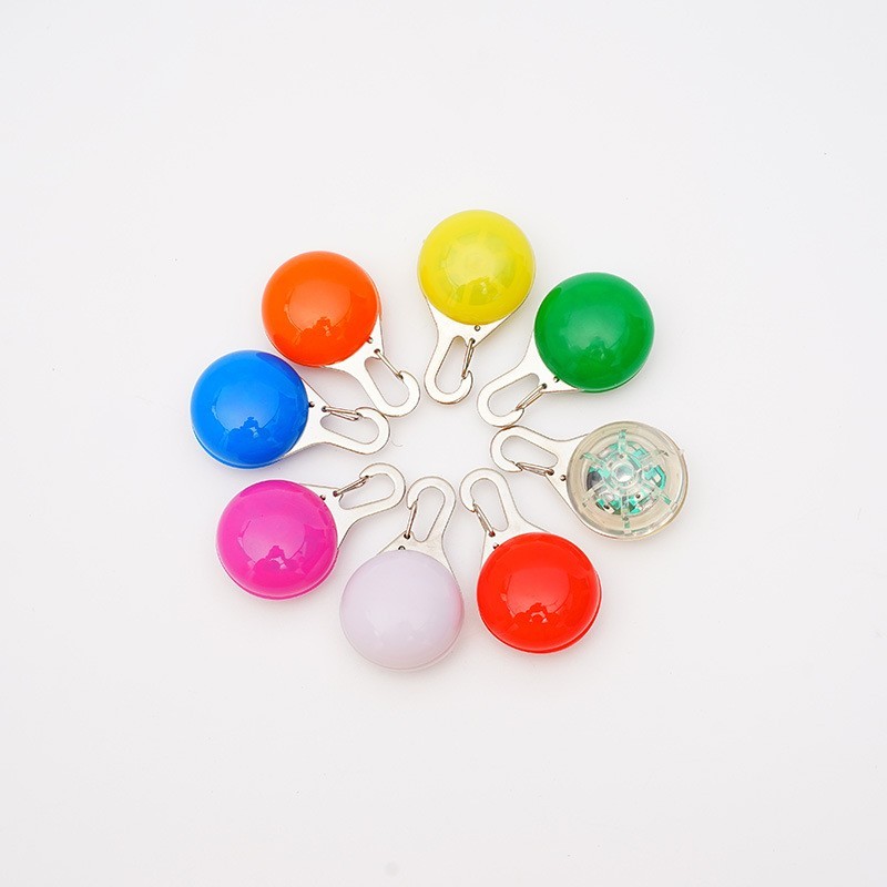 定制宠物发光吊坠夜间出行遛狗灯防走丢LED狗狗铭牌猫狗饰品狗牌图2