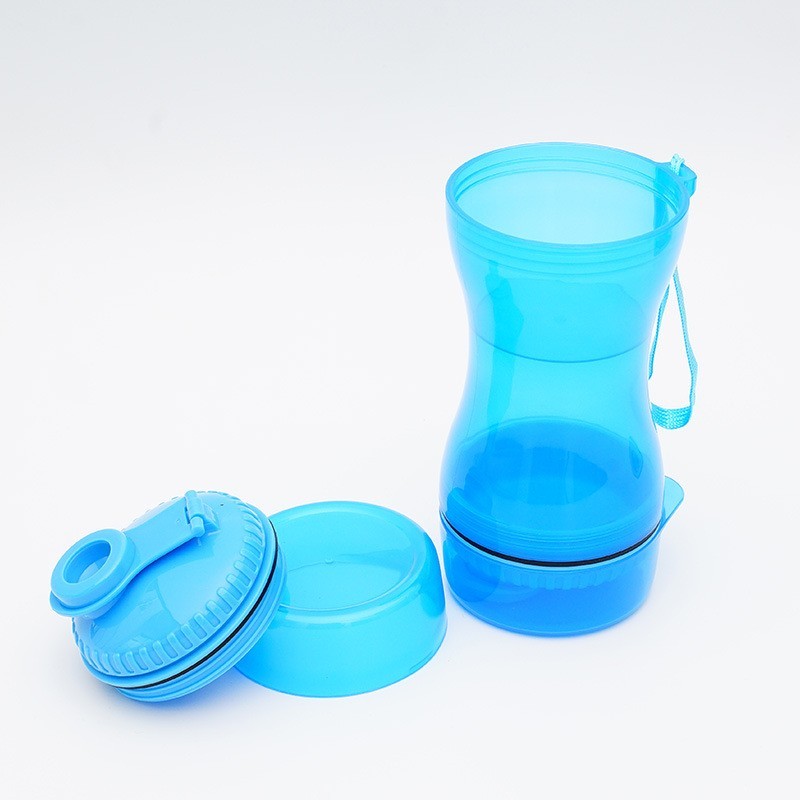定制宠物随行杯外出便携二合一水粮杯狗狗水杯加LOGO宠物户外用品图4
