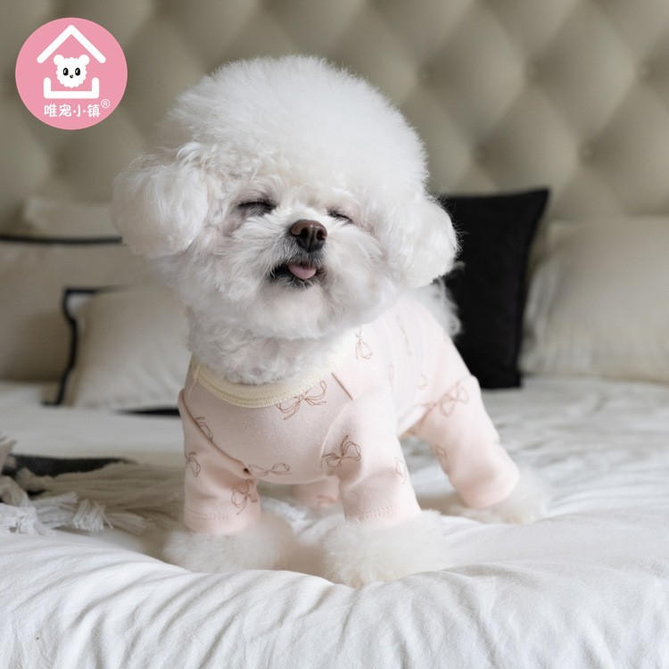 秋冬棉柔四脚护肚衣宠物衣服猫狗服装宠物服饰泰迪厂家图2