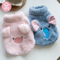 圣诞春节秋冬季双面加厚保暖北极绒马甲小型宠物衣服猫狗服装服饰