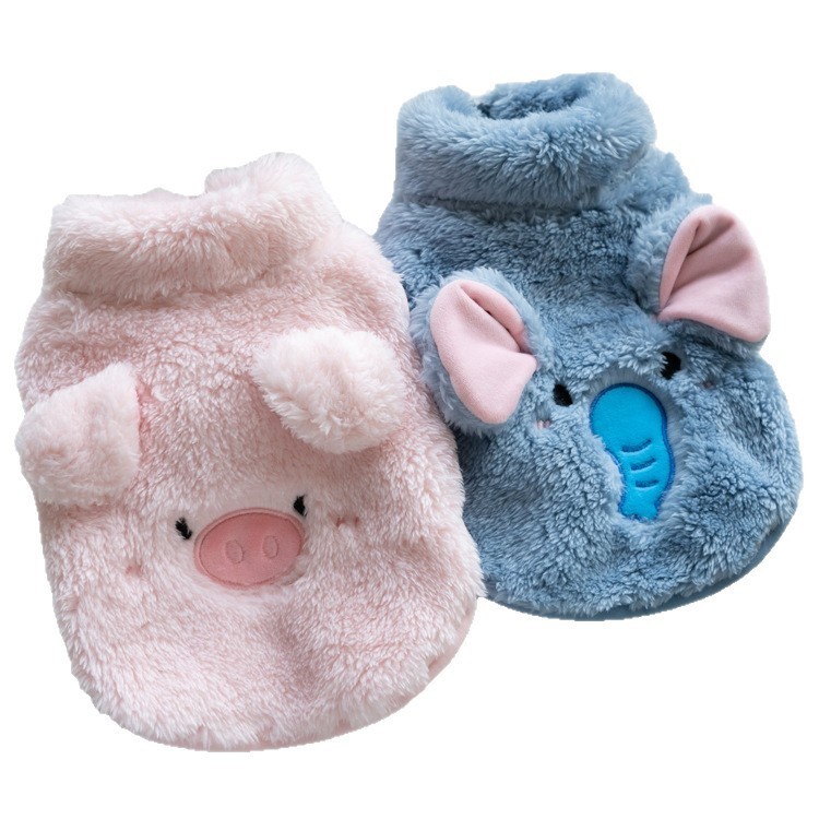 圣诞春节秋冬季双面加厚保暖北极绒马甲小型宠物衣服猫狗服装服饰图5