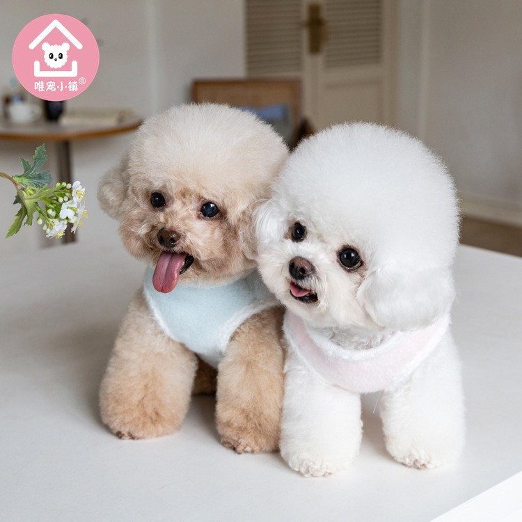 秋冬毛绒马甲宠物衣服猫狗服装宠物服饰泰迪厂家图4