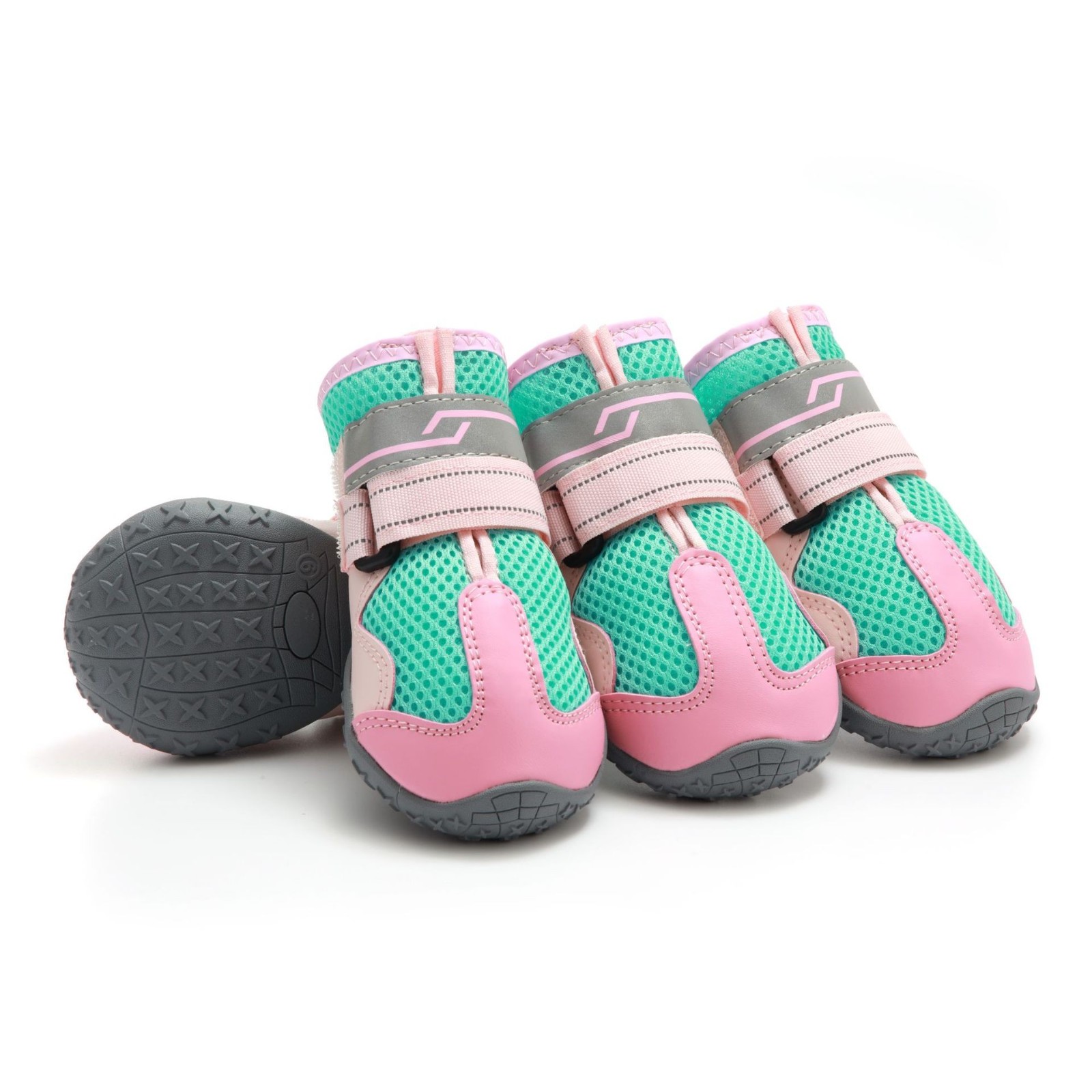 新款宠物舒适网鞋西高地比熊鞋工厂狗狗鞋子甩不掉夏季透气四季款图2