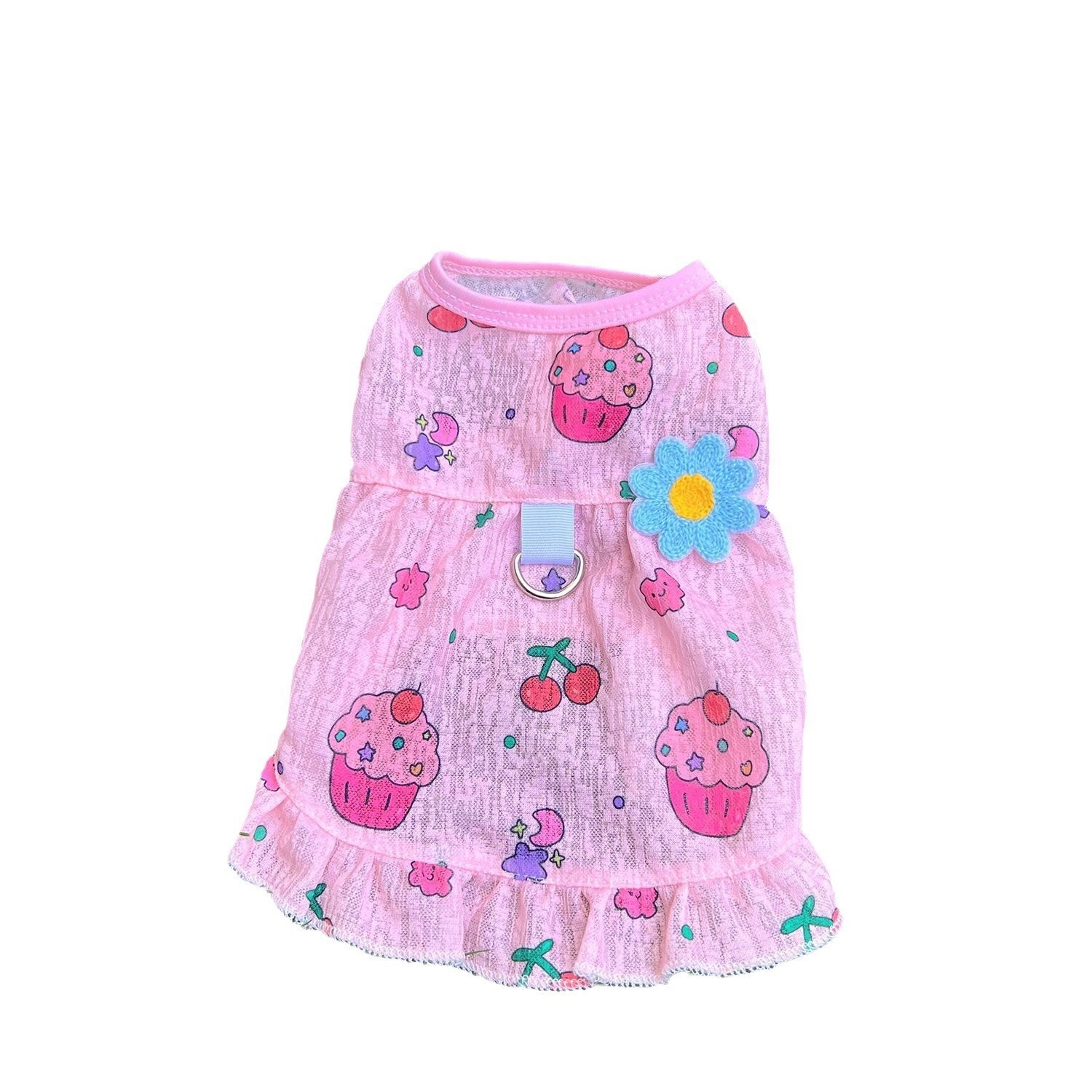 宠物夏季服装透气网纱狗狗背心裙子猫咪薄款裙子衣服小清新服饰图5