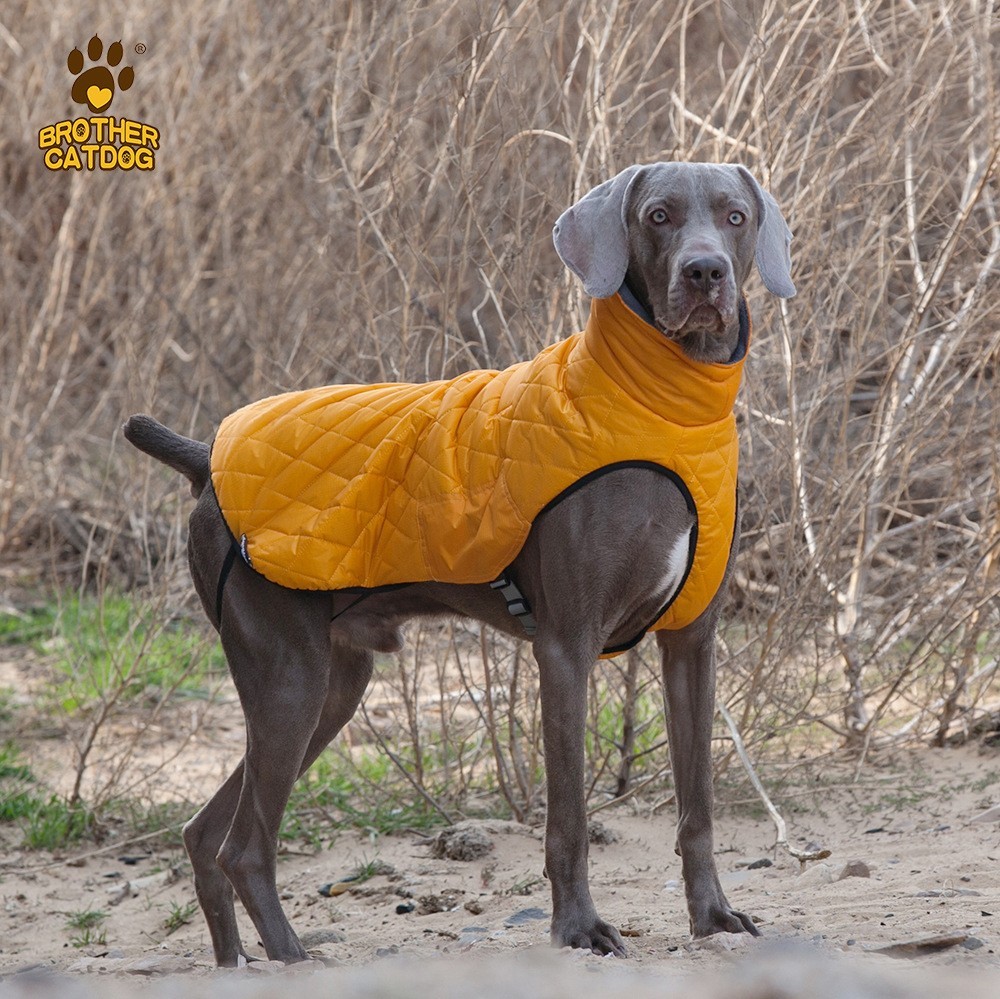 定制狗狗衣服秋冬加厚衣户外保暖宠物马甲外套定做加厚保暖迷彩图3