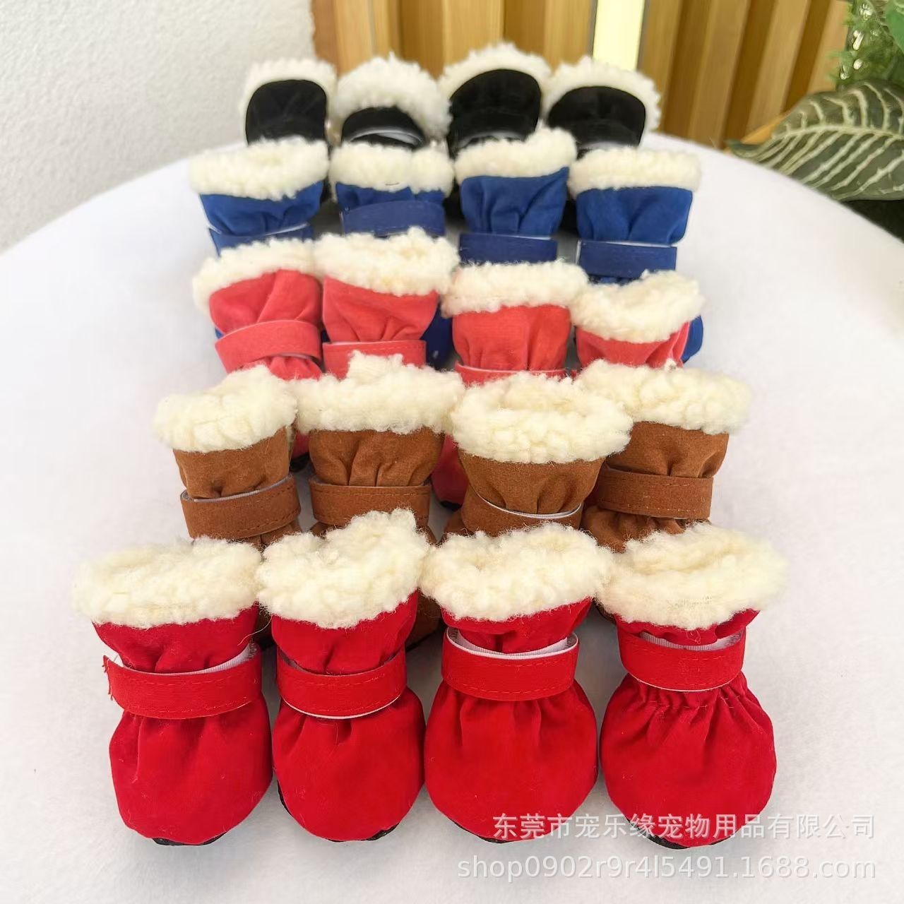 狗狗鞋子小狗软鞋学步防滑宠物鞋套 雨鞋宠物鞋脚套图4