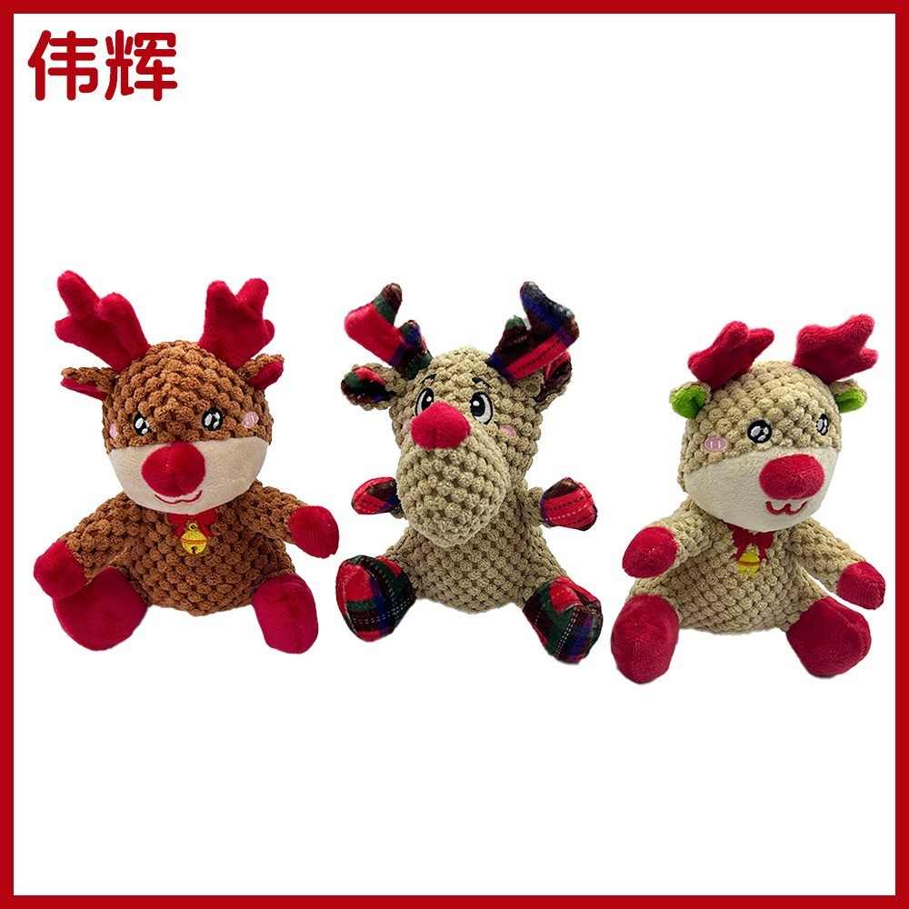圣诞合集狗玩具吱吱叫宠物玩具玩具外贸厂家跨境宠物玩具图3