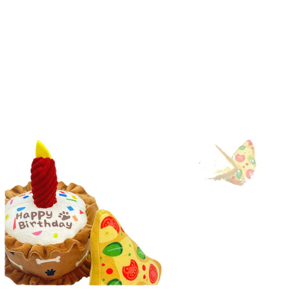 糕套装洁齿吱吱叫宠物玩具咬不坏玩具外贸厂家宠物玩具图4