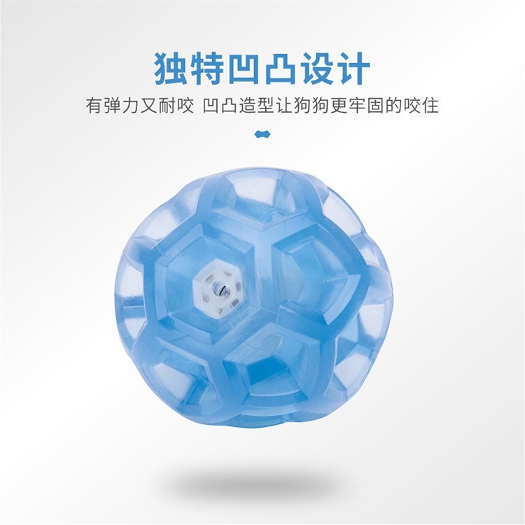 宠物玩具球 TPR滚动发声怪叫球弹力球啃咬互动耐咬狗狗玩具磨牙图3