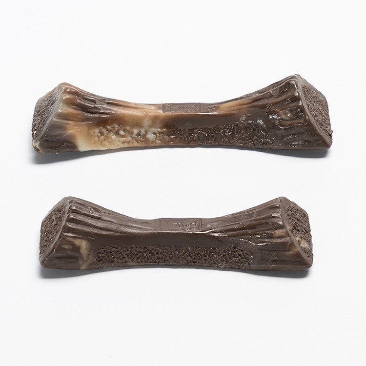 宠物玩具跨境尼龙仿真肉香狗咬骨头咀嚼磨牙棒鹿角骨狗狗玩具耐咬图3