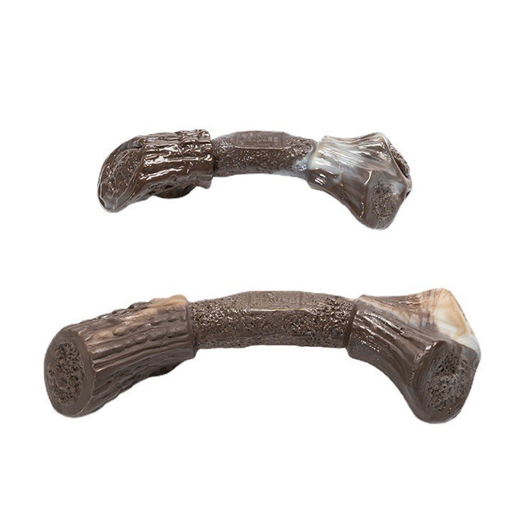 宠物玩具跨境尼龙仿真肉香狗咬骨头咀嚼磨牙棒鹿角骨狗狗玩具耐咬图5