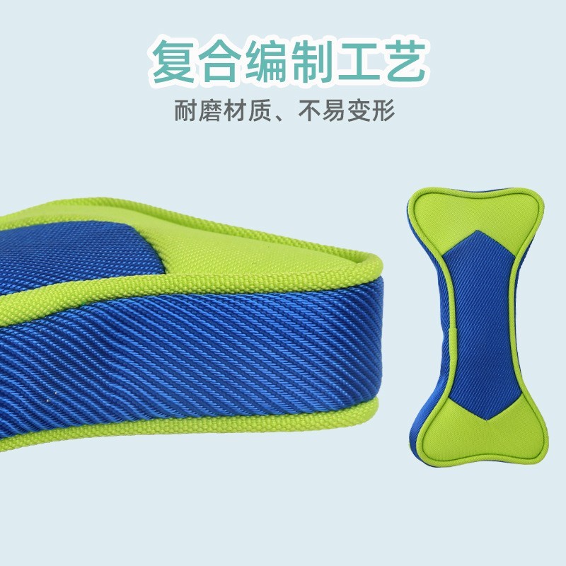 定制布绒宠物玩具尼龙布料耐咬磨牙互动狗玩具益智萌宠大型犬图3
