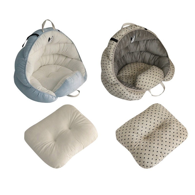 外贸车载狗窝手提宠物汽车座椅dogbed狗狗棉窝保暖笼子棉窝垫图3