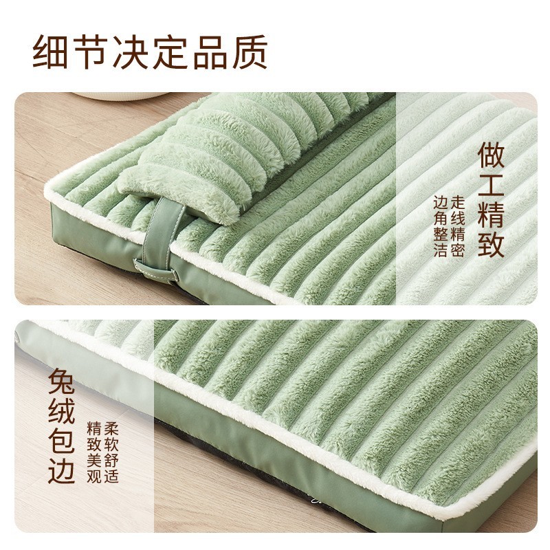 厂家定制冬款狗窝中小型犬全可拆洗狗床四季通用猫窝宠物用品oem图2