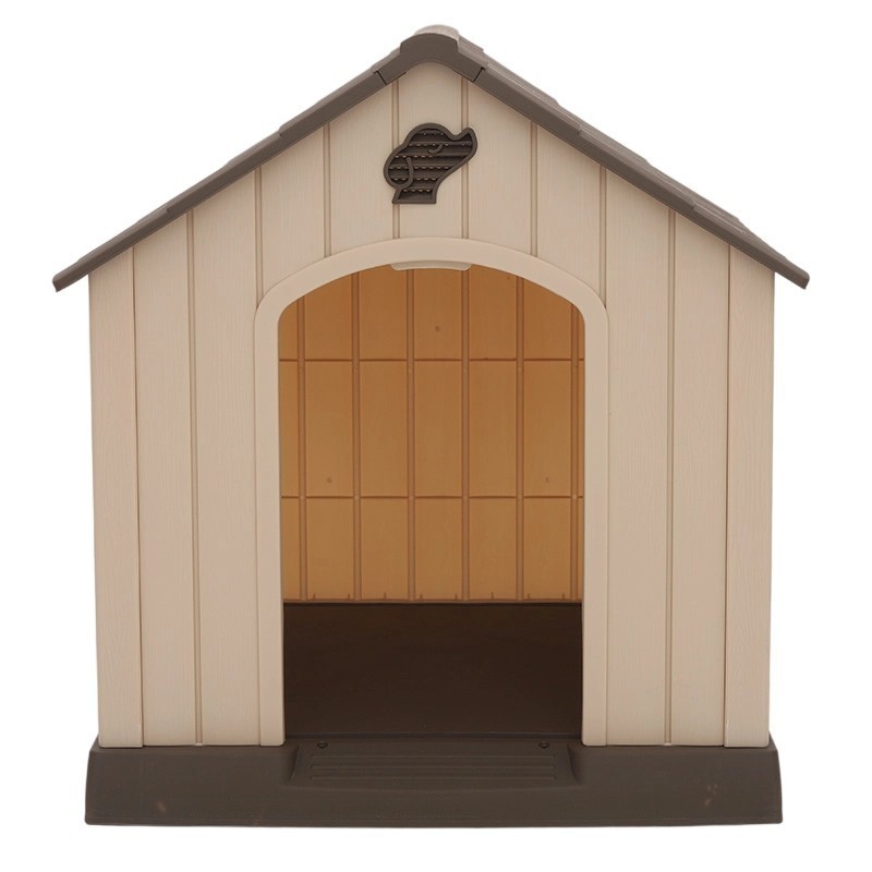 狗窝室外中型犬四季通用防寒防雨宠物冬季狗房子别墅户外狗屋防水图5