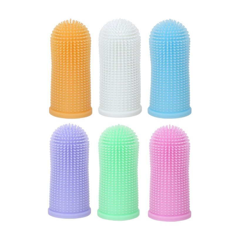 宠物用品 宠物牙刷 狗狗猫猫牙刷 宠物口腔清洁手指牙刷图5