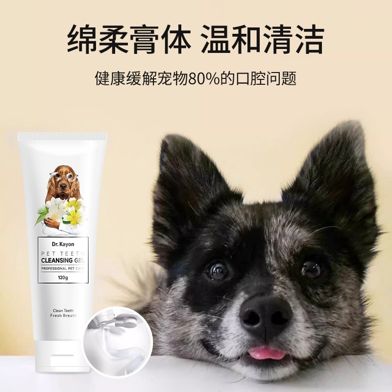 猫咪宠物口腔护理牙膏 解决宠物口臭牙结石牙膏加工 狗狗牙膏oem图2