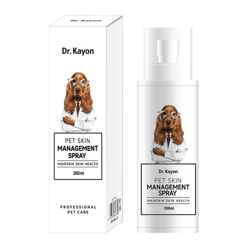 宠物皮肤管理喷剂加工定制 胶质银去菌皮屑修护皮毛清洁喷雾oem图2