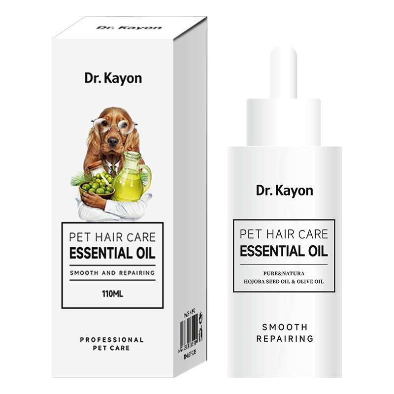 宠物猫狗护毛精油120ml加工 霍霍巴籽油滋润修复宠物毛发精油oem图5
