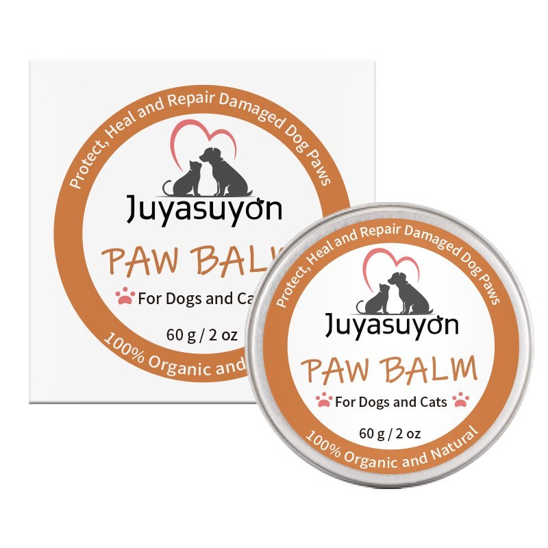 跨境宠物用品60g宠物清洁润脚护爪膏狗狗猫咪护脚肉垫宠物用具图5