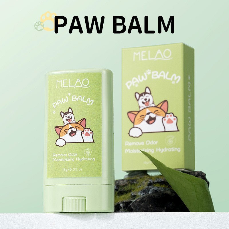 跨境宠物润脚护爪棒 狗狗猫咪护脚肉垫防干裂滋润脚部护理膏