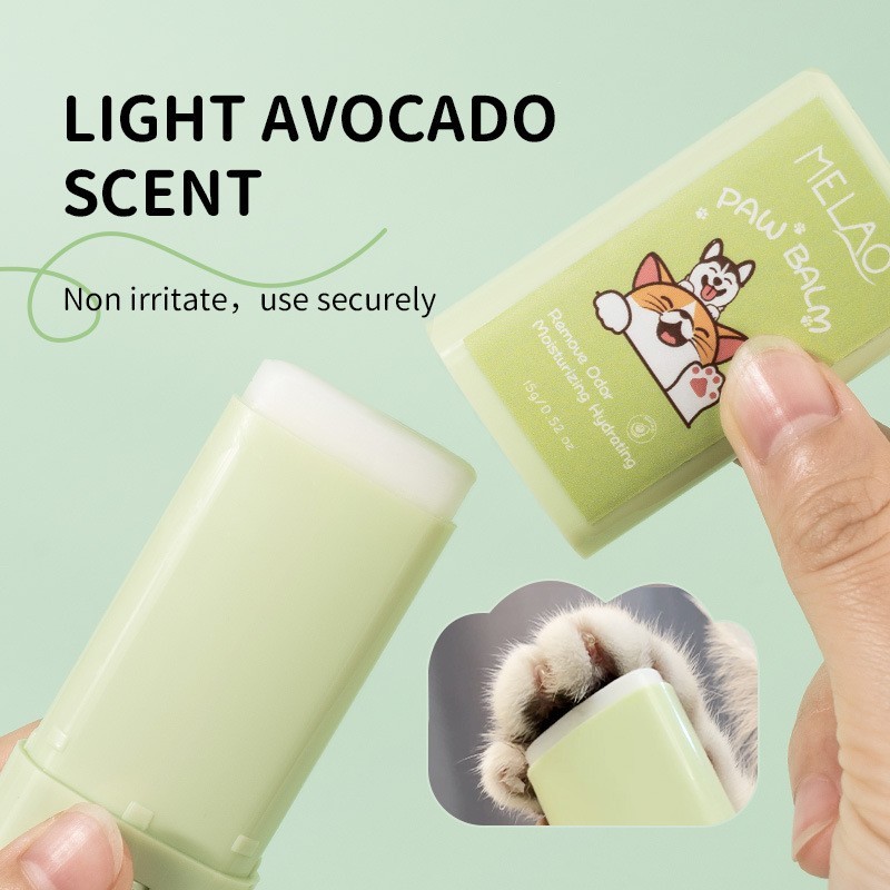 跨境宠物润脚护爪棒 狗狗猫咪护脚肉垫防干裂滋润脚部护理膏图3