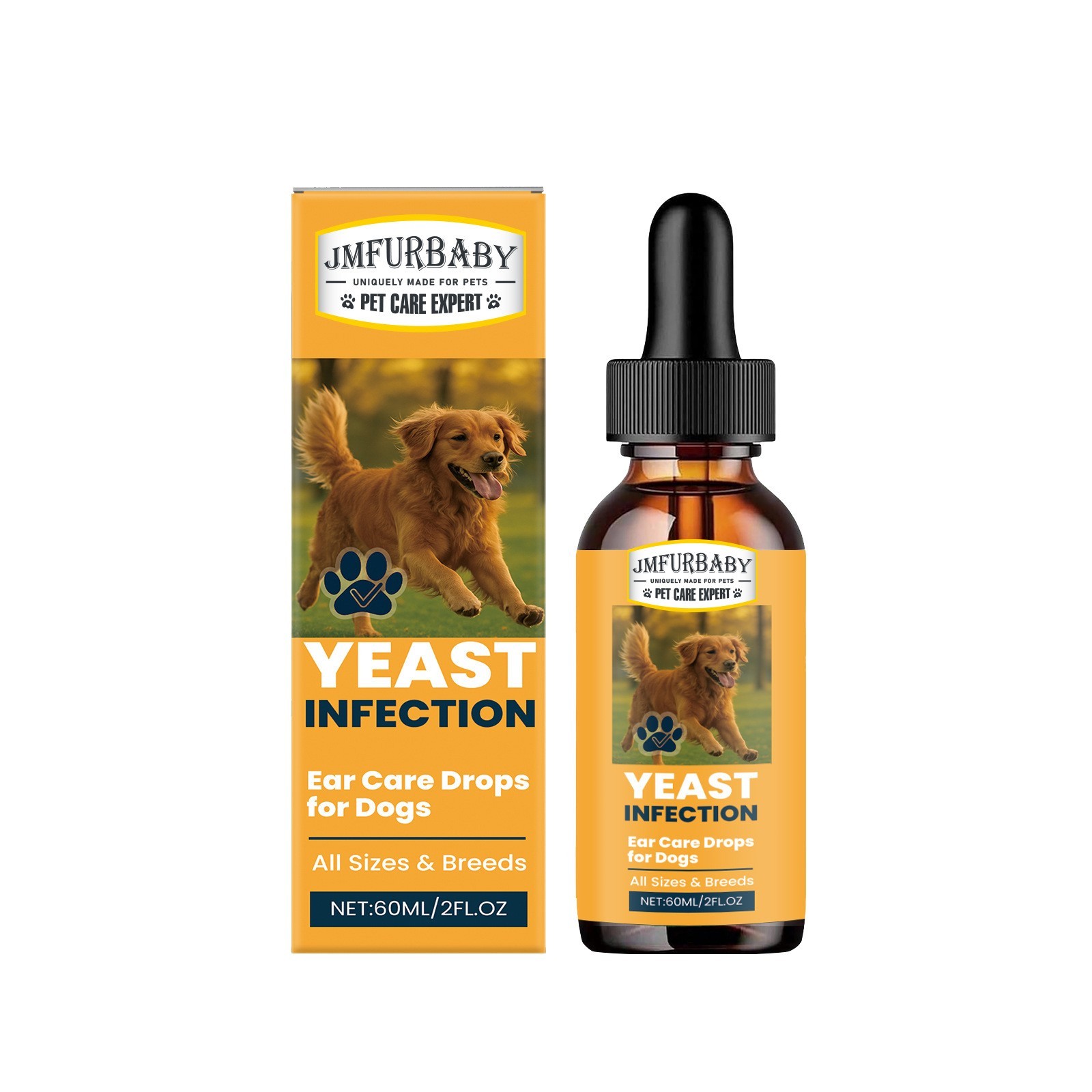 定制宠物狗狗耳朵护理滴剂日常呵护温和配方清洁耳垢舒缓耳痒耳臭图5