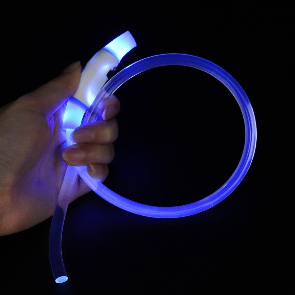 宠物发光项圈LED夜间遛狗防走失闪光灯狗狗项圈猫狗配饰颈圈图3