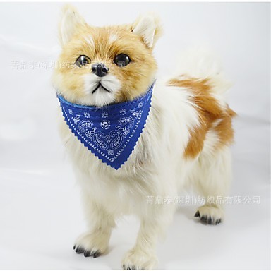 厂家创意宠物三角巾项圈狗三角巾口水巾宠物图腾图案PU三角巾