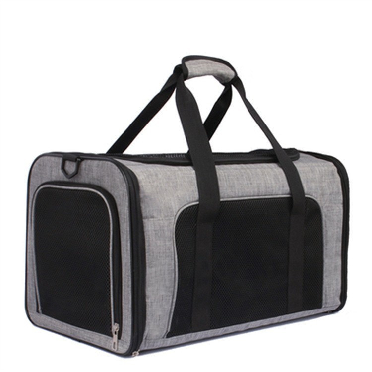 定制猫包外出包便携透气可折叠车载宠物手提包猫咪户外出行手提袋图3