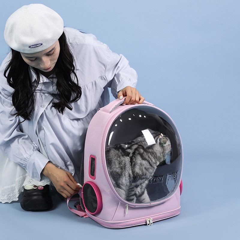 猫包便携猫背包宠物包外出便携包宠物背包定制太空舱图3