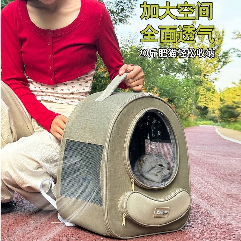 猫包定制宠物包外出便携包外出包小型犬宠物双肩包手提包换款换色图2