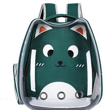 猫包大容量太空舱包双肩包卡通猫咪包宠物背包外出便携宠物包图5