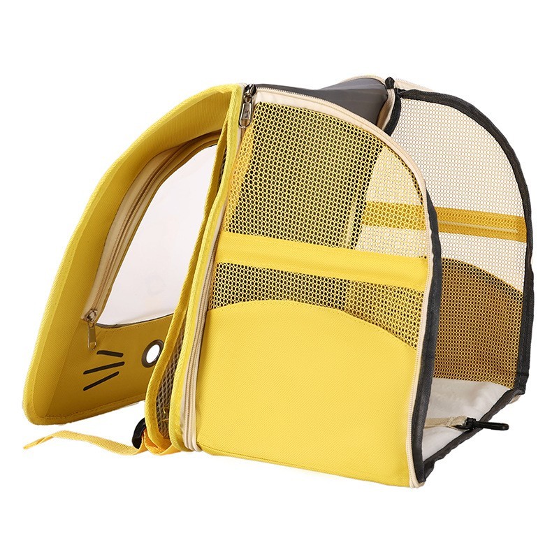 外出便携猫咪双肩背包可爱小型犬双肩包大容量宠物背包猫包图5