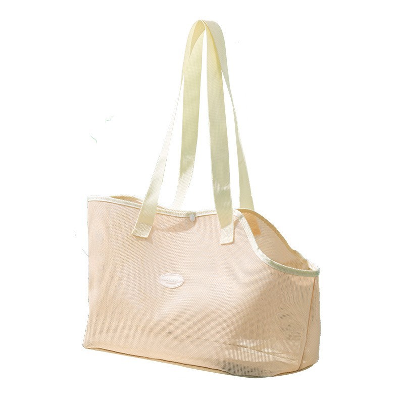 夏季简约网眼透气狗包防挣脱狗外出宠物包单肩轻便猫包小型犬用品图5