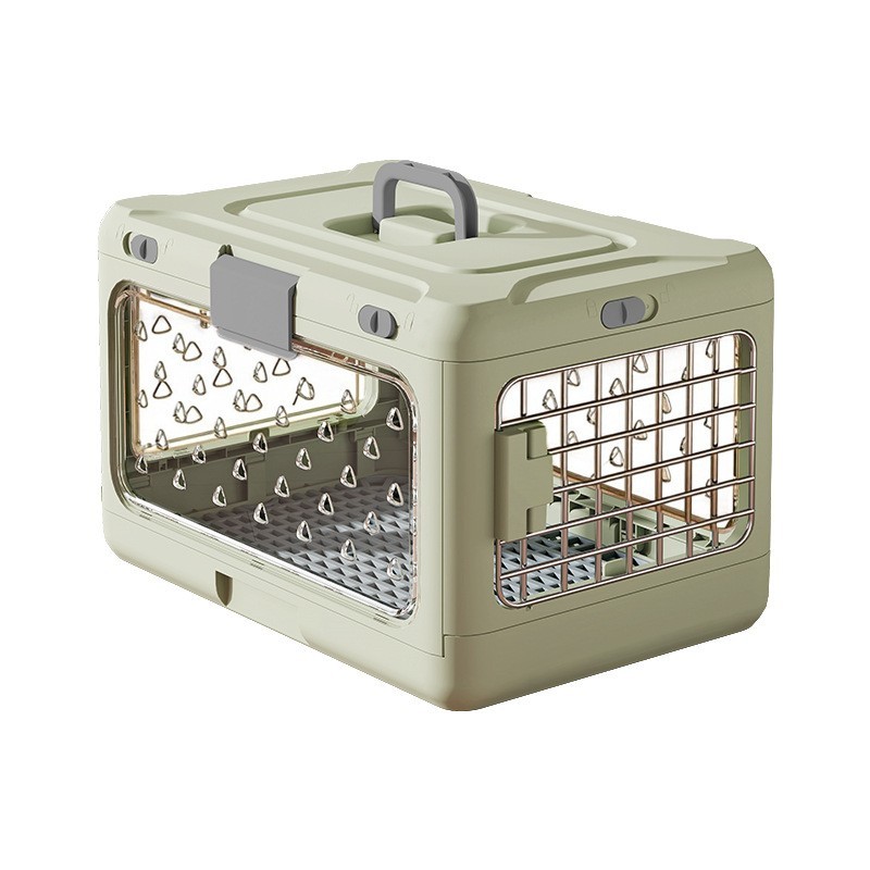 手提折叠宠物航空箱外出旅行透气便携式猫箱车载大容量猫咪托运箱图5